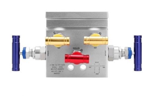5 way T type Manifold valve