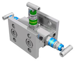 3 Way H Type Manifold Valve